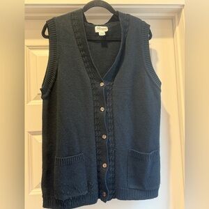 Royal Sport Dark Green Knit Vest